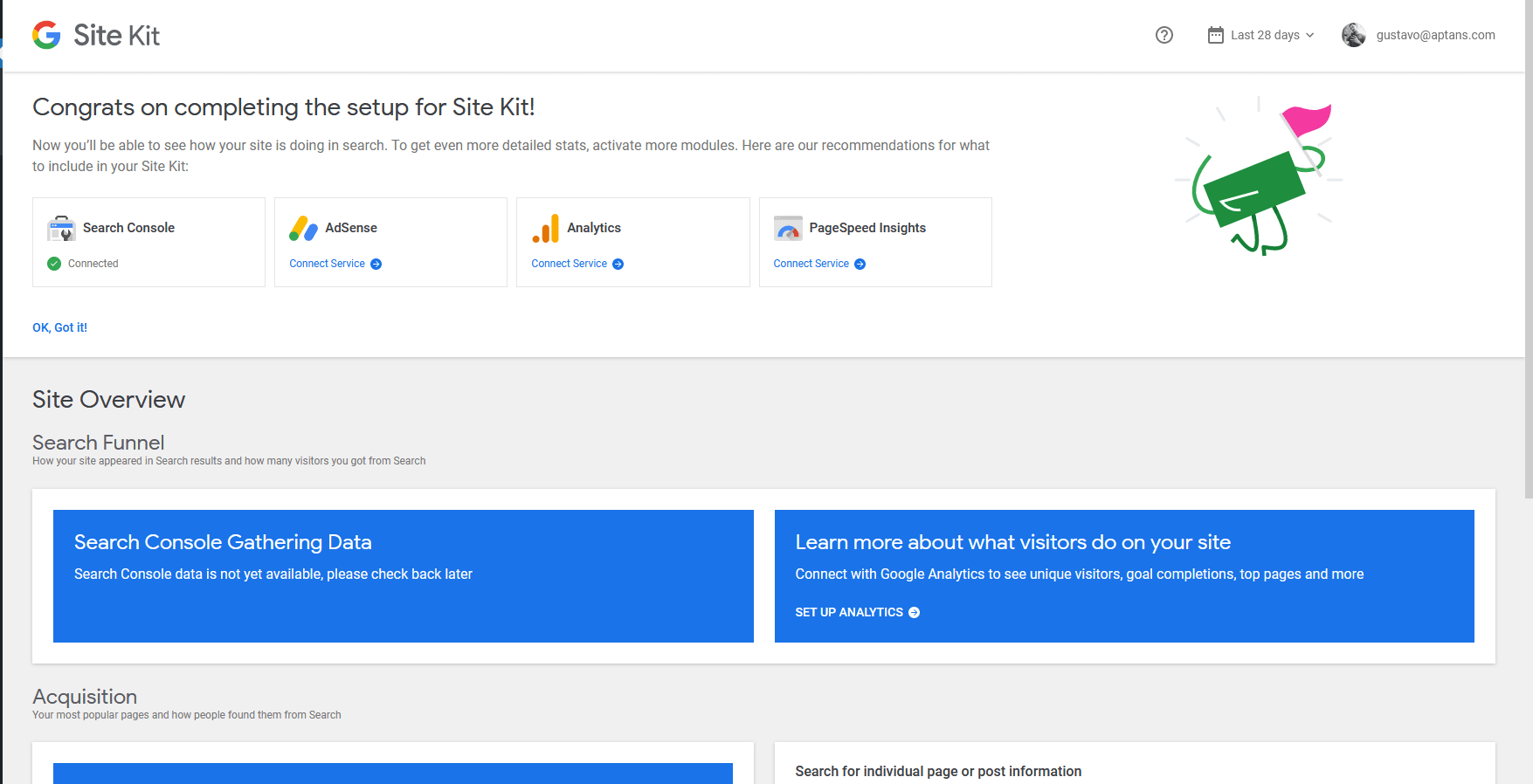 Google Analytics - Servidores Gerenciados